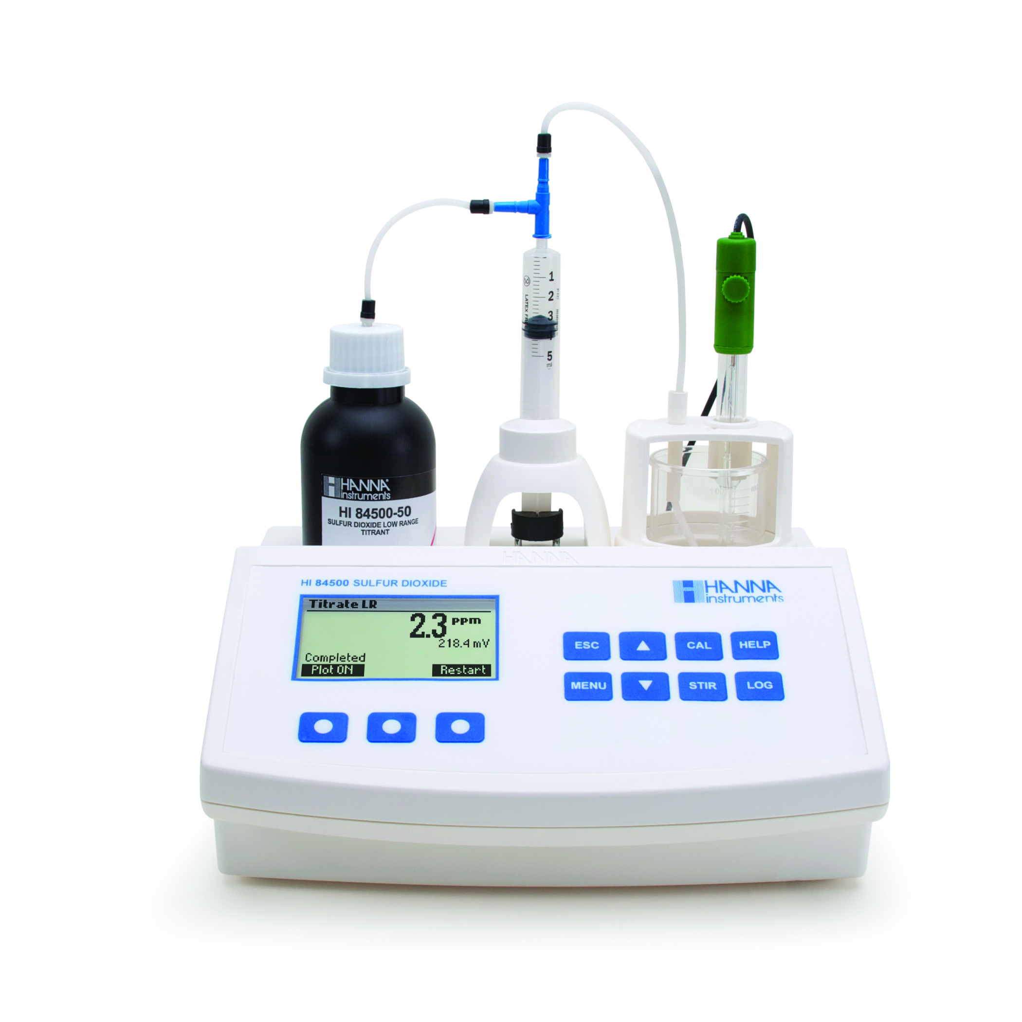 Mini titrator žveplovega dioksida za vino HI84500-02